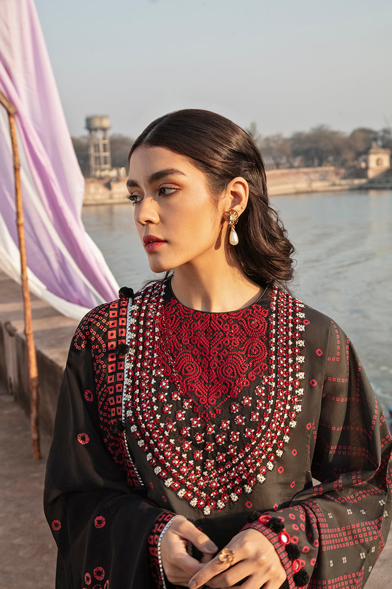 Cross Stitch Mehrbano Premium Lawn'22 D#13