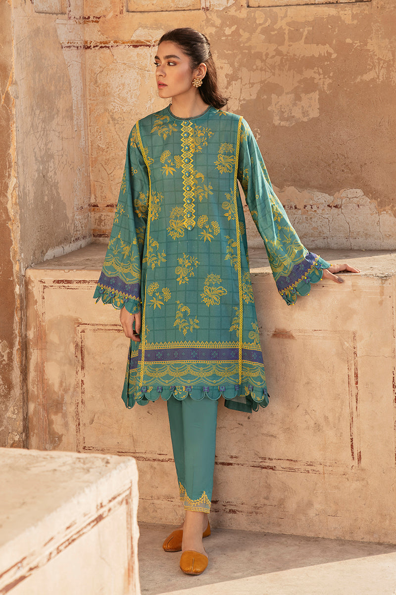 Cross Stitch Mehrbano Premium Lawn'22 D#23