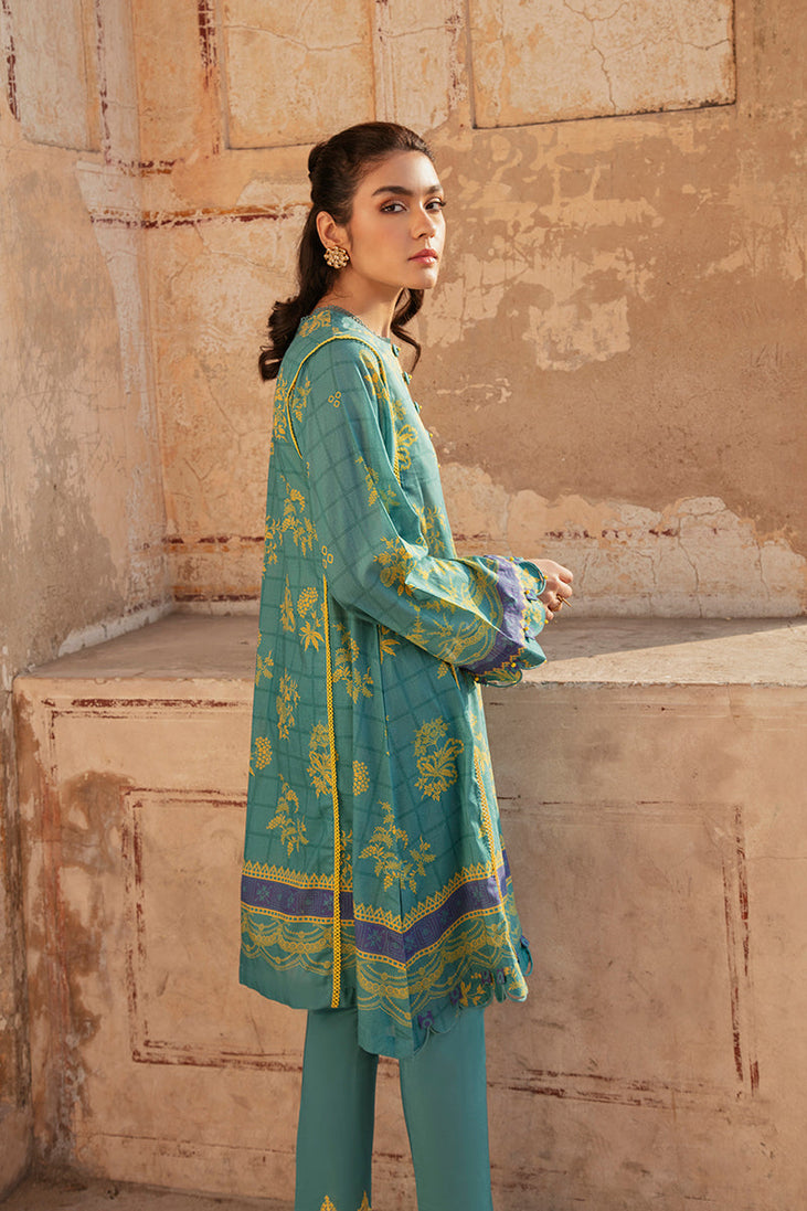 Cross Stitch Mehrbano Premium Lawn'22 D#23