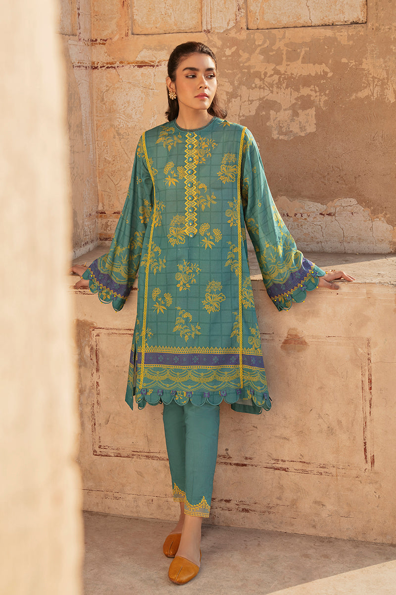 Cross Stitch Mehrbano Premium Lawn'22 D#23