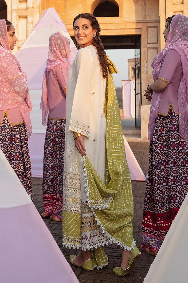 Cross Stitch Mehrbano Premium Lawn'22 D#3