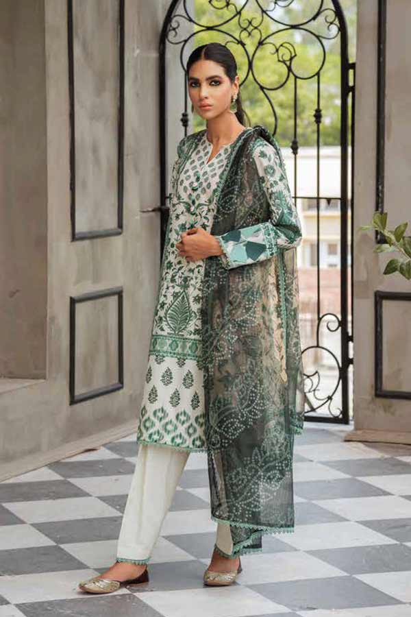 Cross Stitch Unstitch Lawn`21 D#10