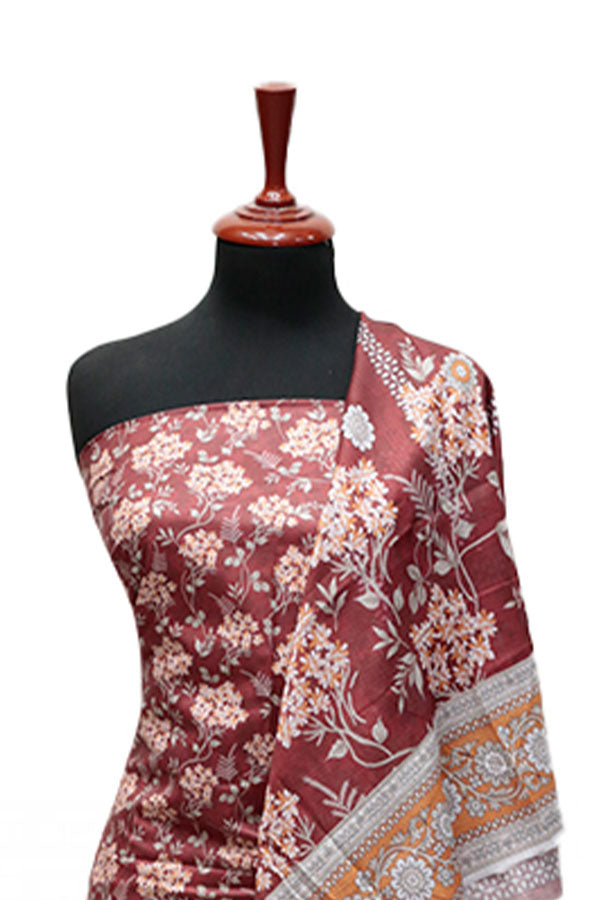 Crystal Premium Lawn`25 D#12 (Maroon)