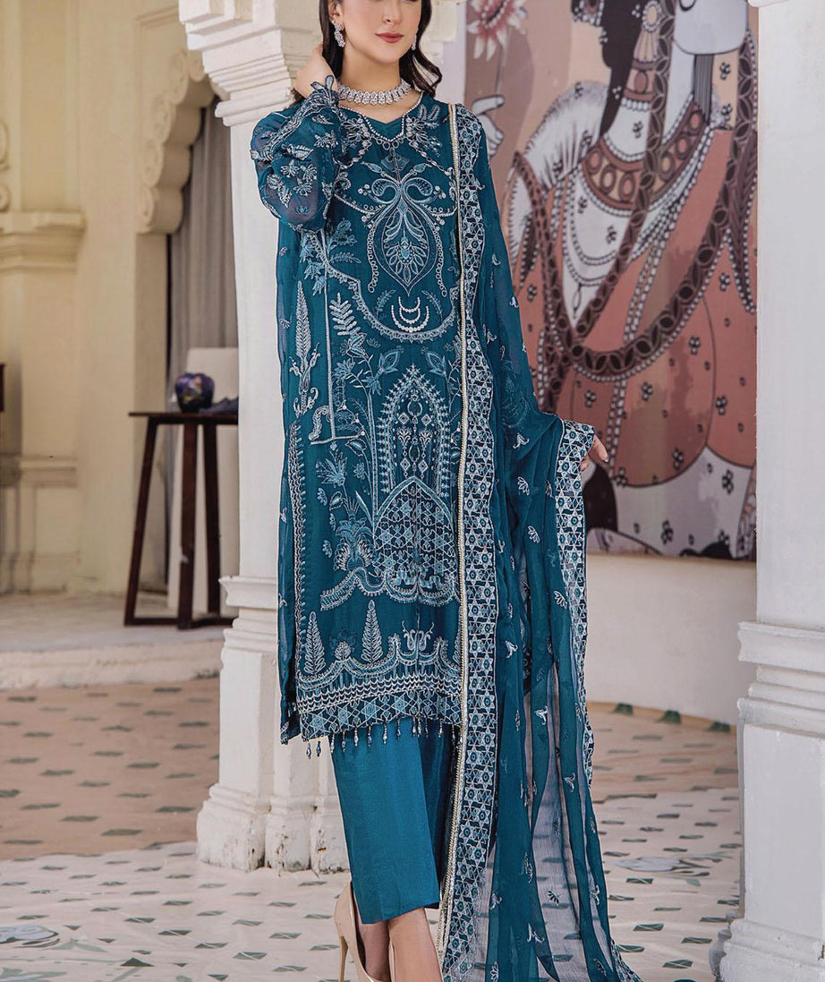 Hamdam Pareesha L/Chiffon'23 D#08