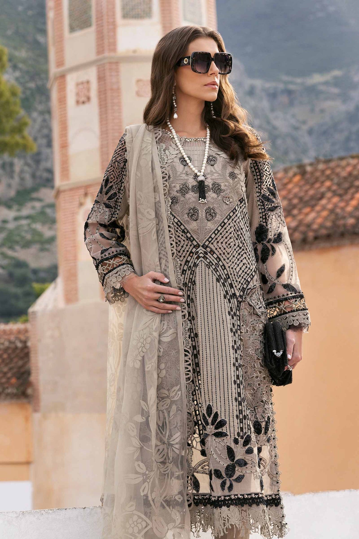 Maria.B Voyage a Luxe Lawn`25 D#10-B