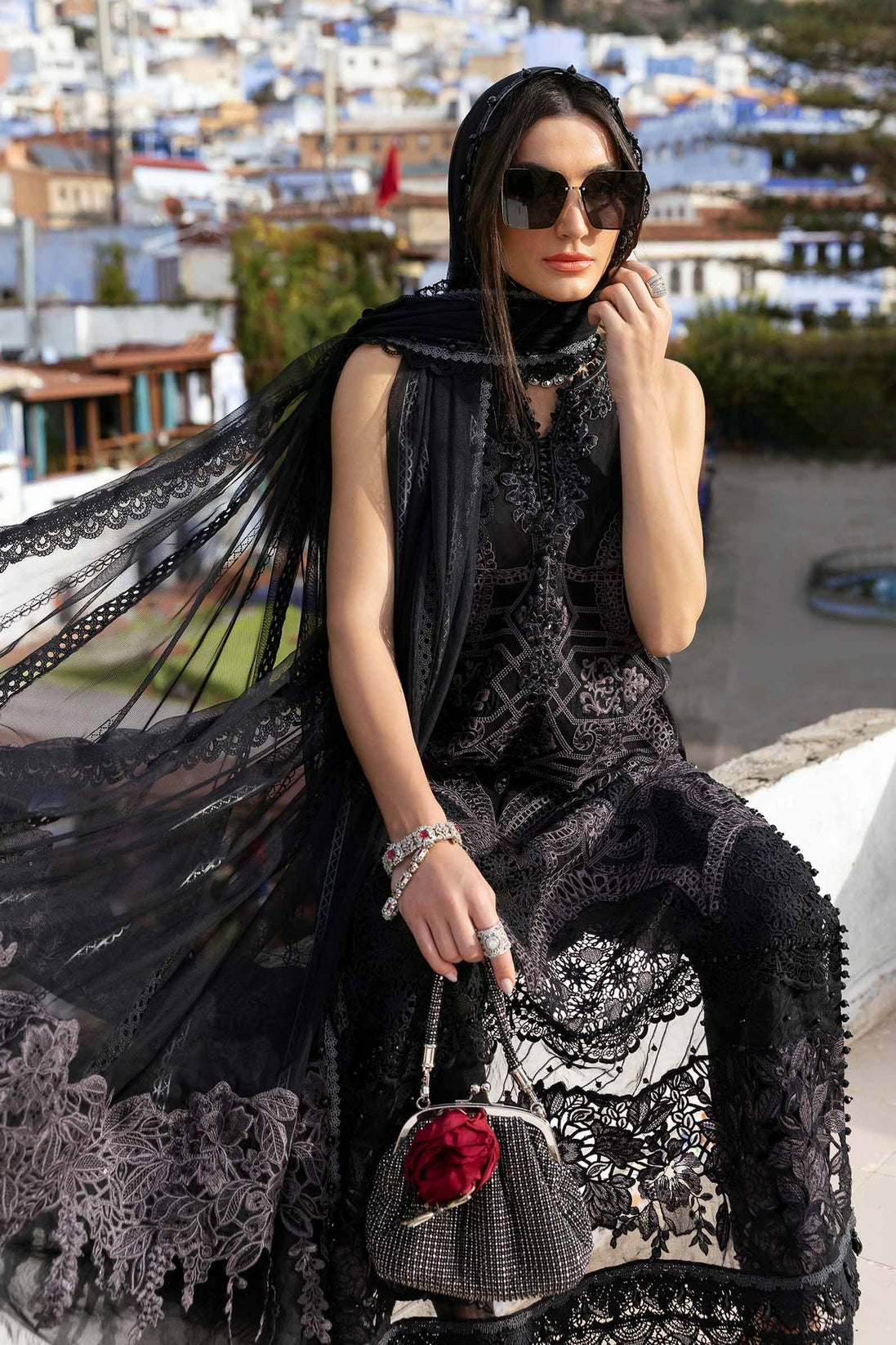 Maria.B Voyage a Luxe Lawn`25 D#12-B