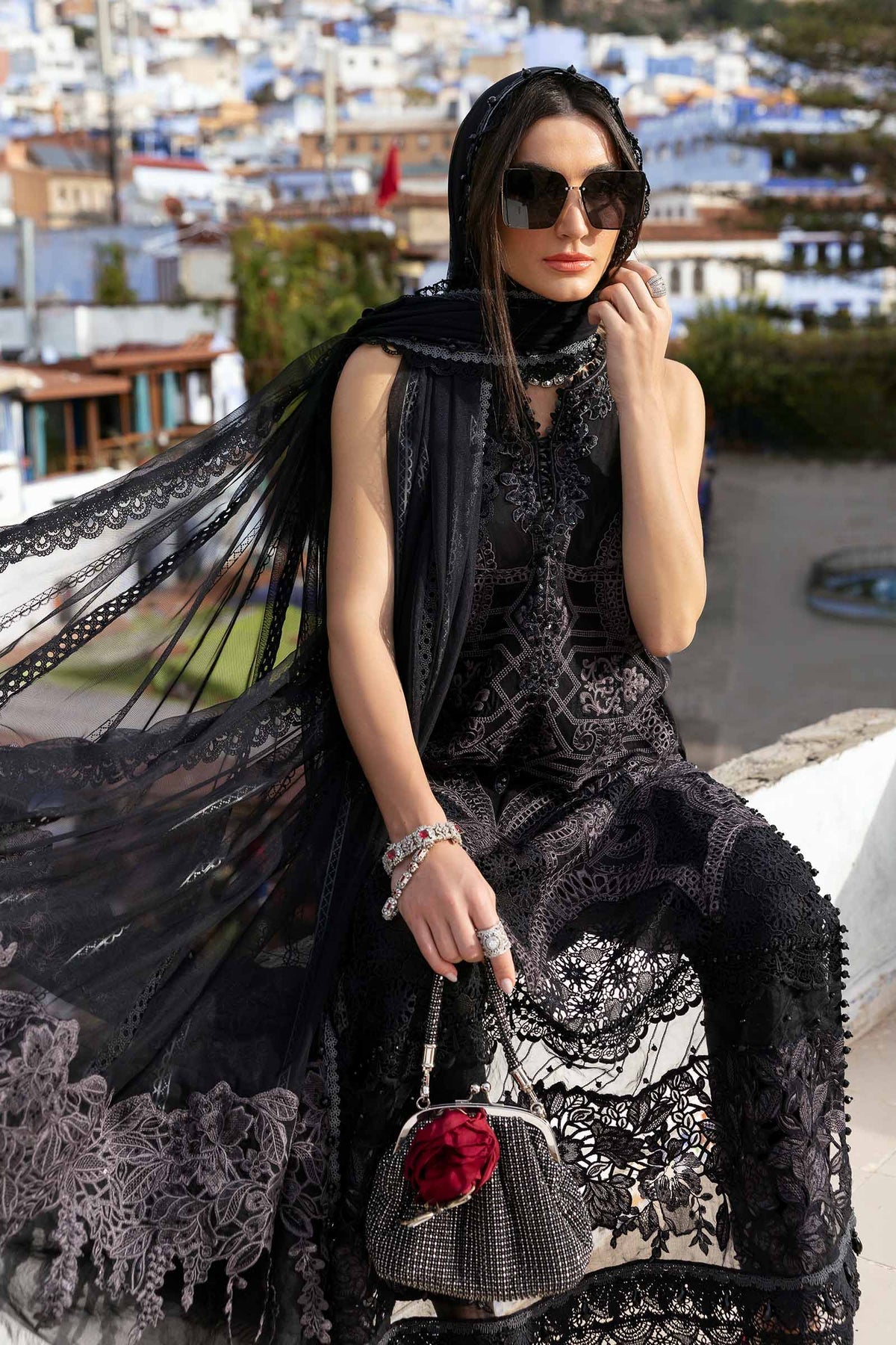 Maria.B Voyage a Luxe Lawn`25 D#12-B