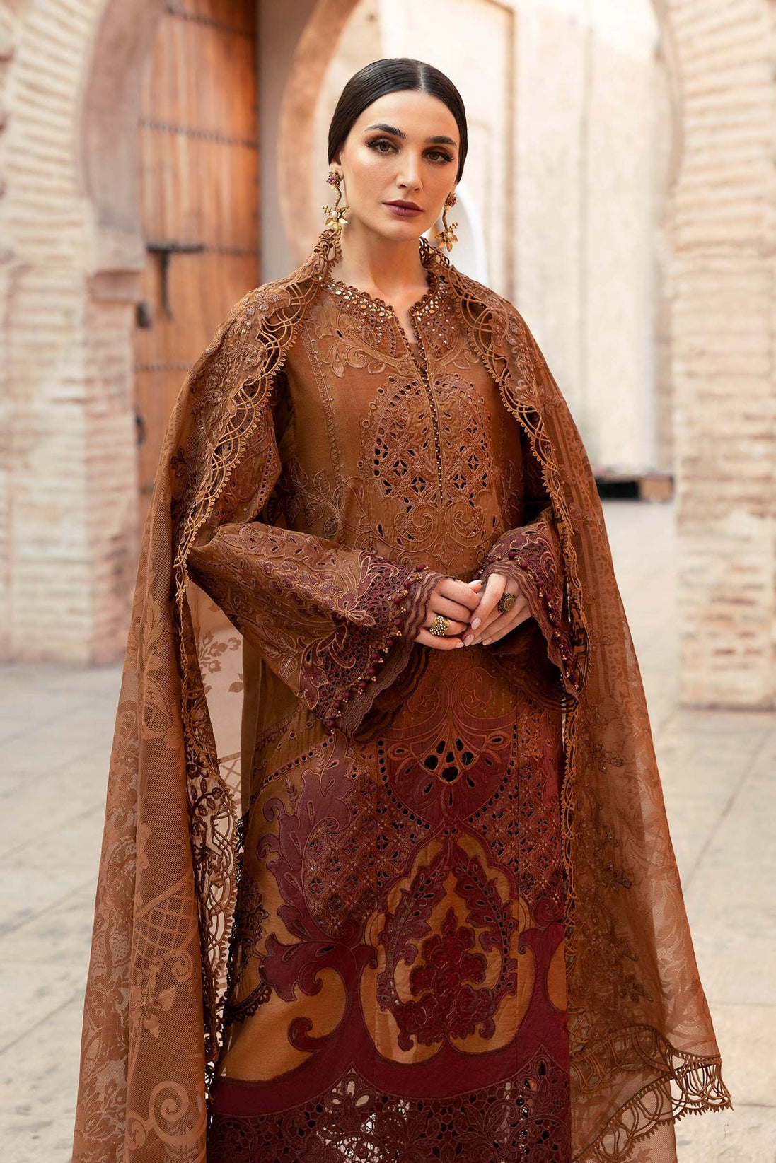 Maria.B Voyage a Luxe Lawn`25 D#1-B