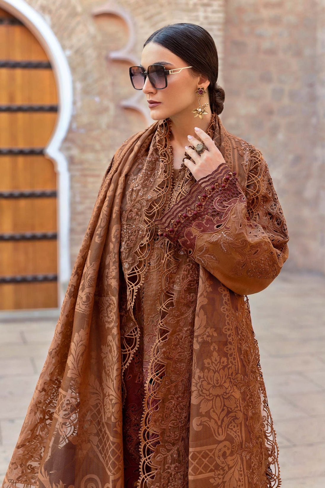 Maria.B Voyage a Luxe Lawn`25 D#1-B