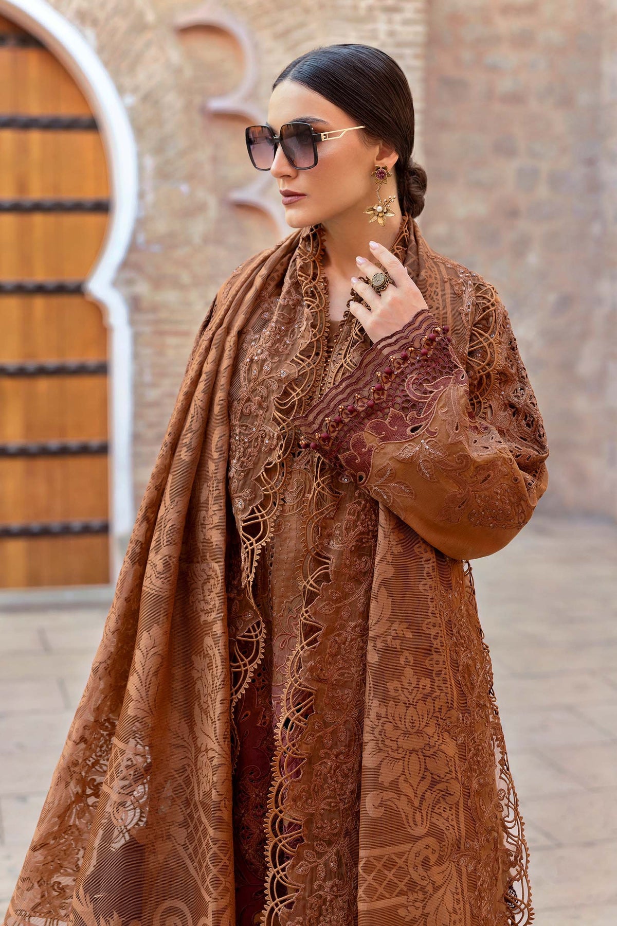 Maria.B Voyage a Luxe Lawn`25 D#1-B