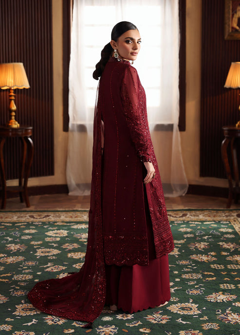 Gulaal Evanya Emb Chiffon`25 D#27 Vezeen