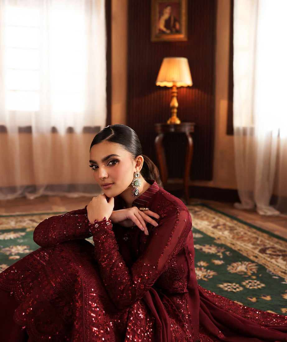 Gulaal Evanya Emb Chiffon`25 D#27 Vezeen