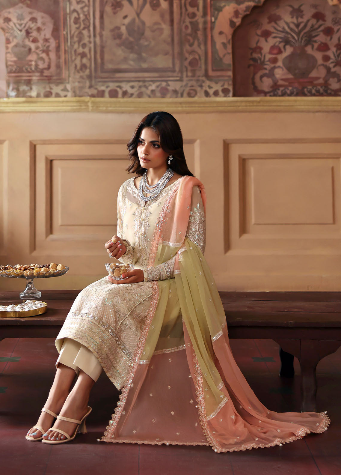 Gulaal Evanya Emb Chiffon`25 D#29 Fareyah