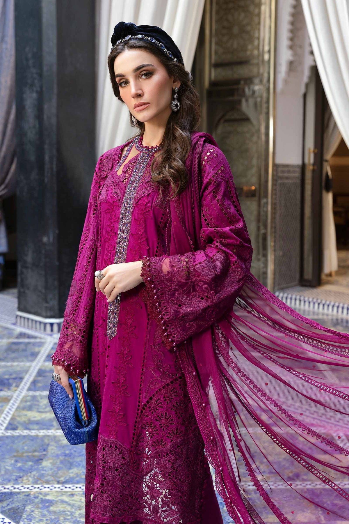 Maria.B Voyage a Luxe Lawn`25 D#2-B