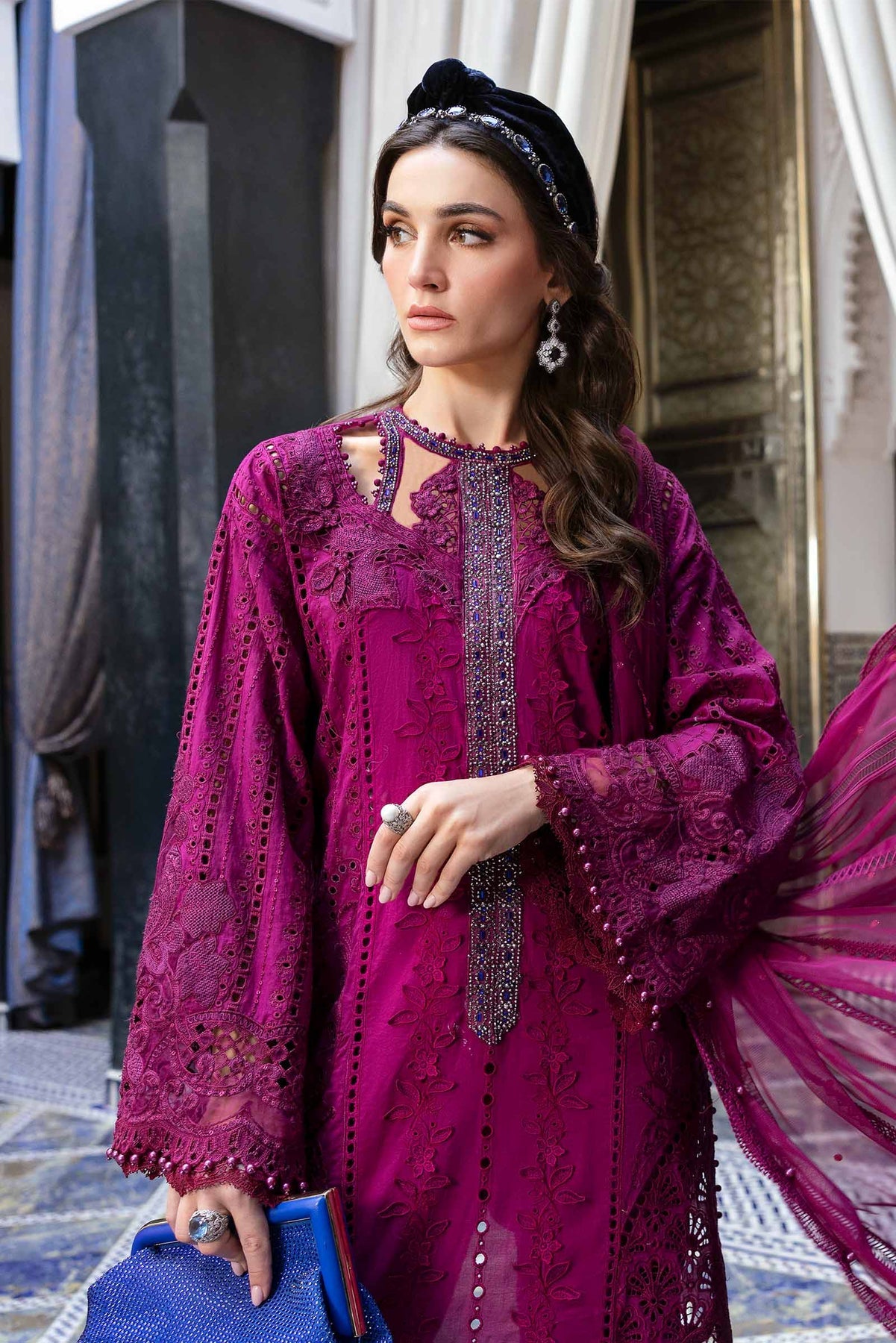 Maria.B Voyage a Luxe Lawn`25 D#2-B