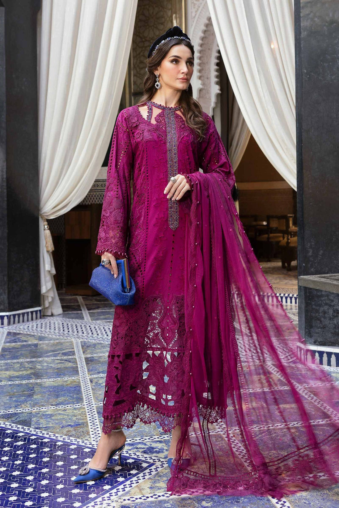 Maria.B Voyage a Luxe Lawn`25 D#2-B