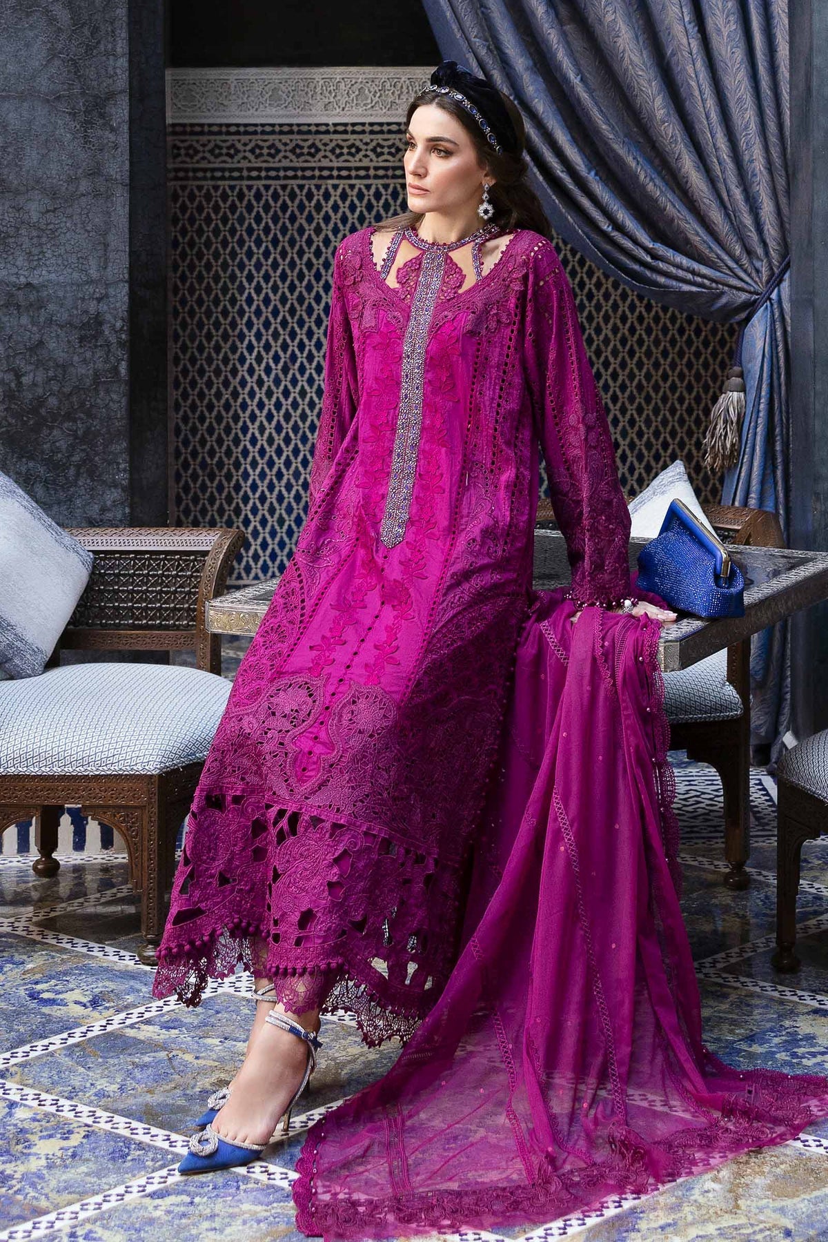 Maria.B Voyage a Luxe Lawn`25 D#2-B