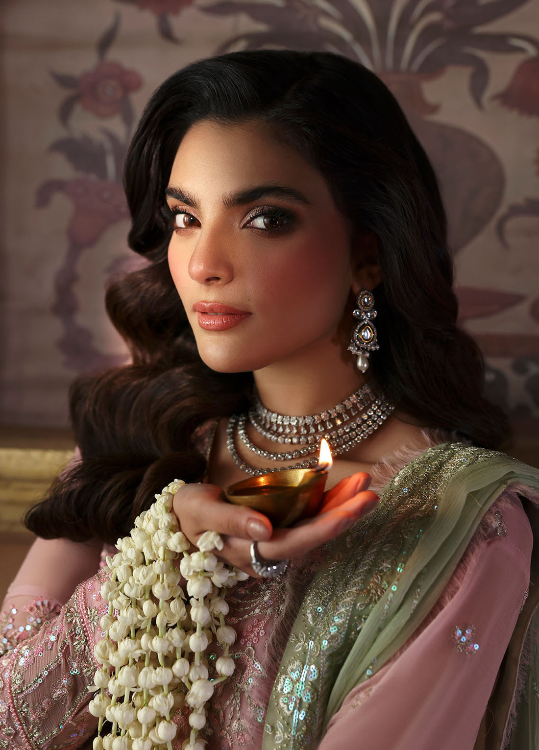 Gulaal Evanya Emb Chiffon`25 D#30 LAYANA