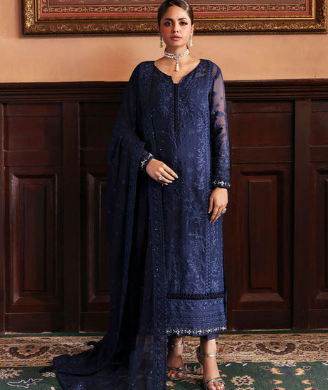 Gulaal Evanya Emb Chiffon`25 D#33 LEESHA