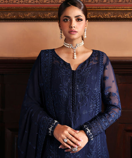 Gulaal Evanya Emb Chiffon`25 D#33 LEESHA