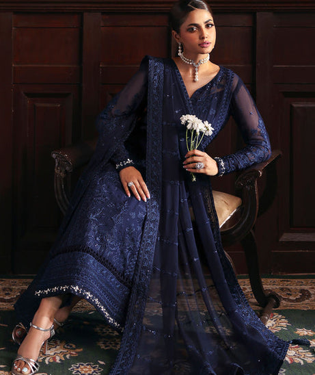 Gulaal Evanya Emb Chiffon`25 D#33 LEESHA