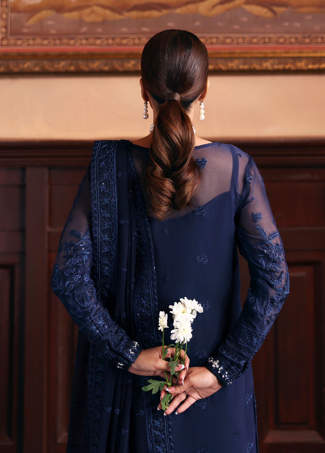 Gulaal Evanya Emb Chiffon`25 D#33 LEESHA