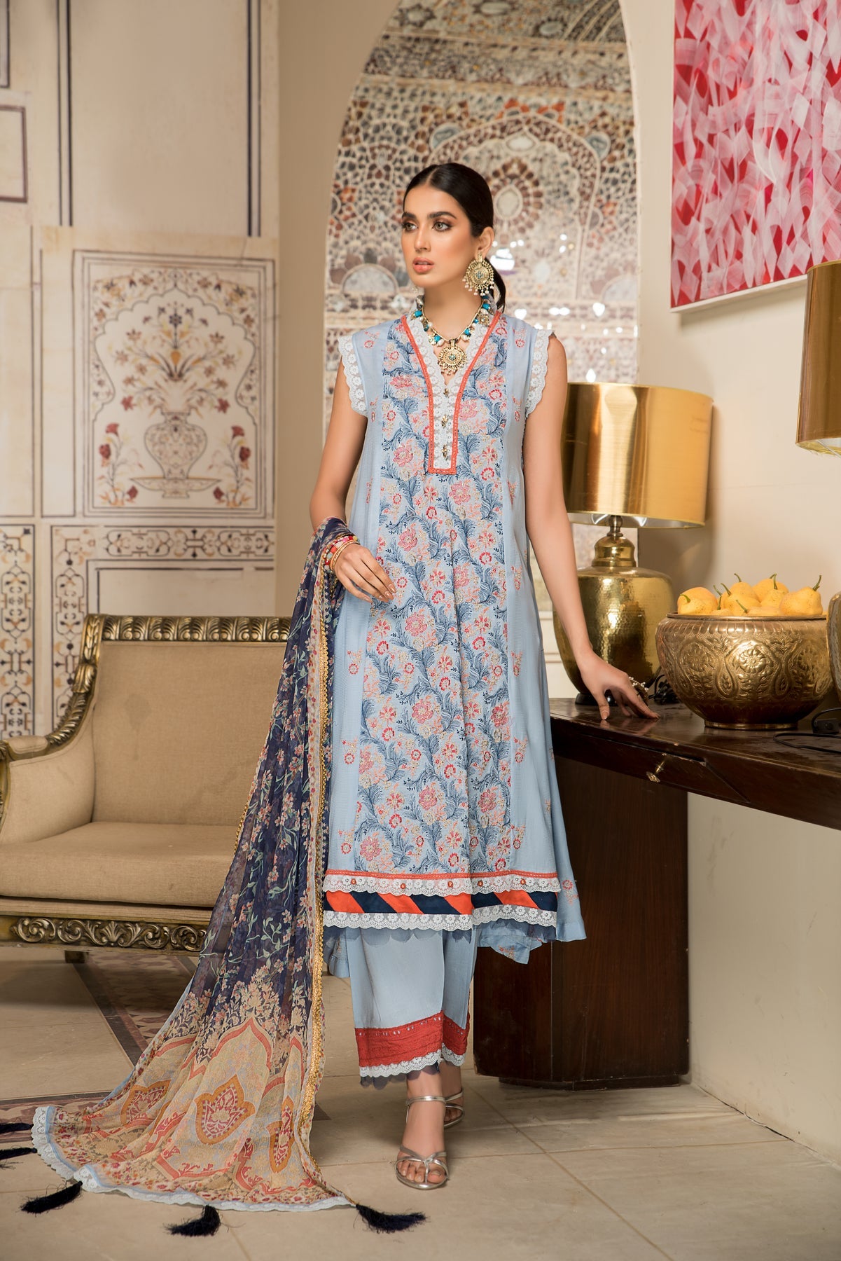 Jacquard Shehrzaad Lawn`22 D#04