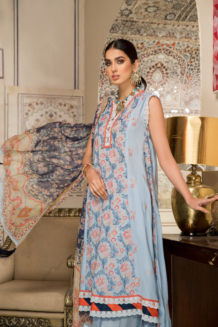Jacquard Shehrzaad Lawn`22 D#04