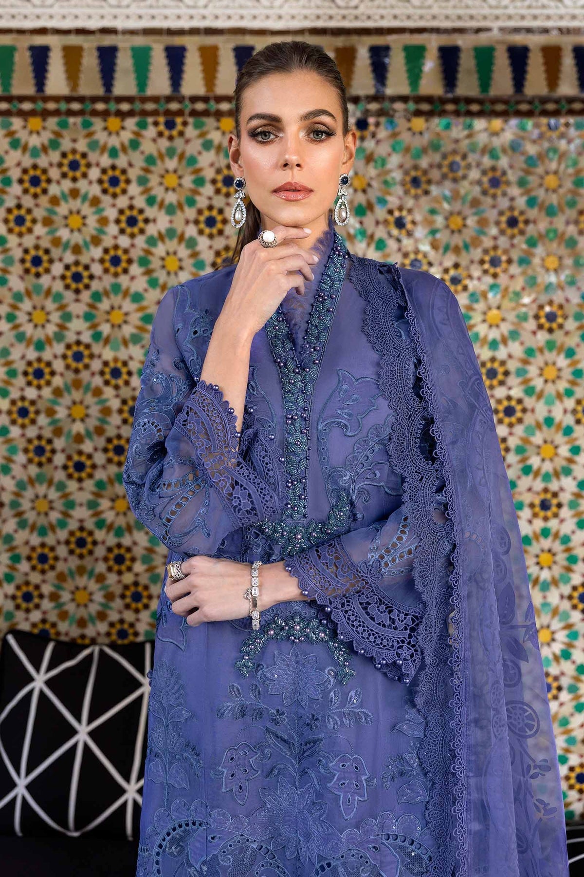 Maria.B Voyage a Luxe Lawn`25 D#6-B