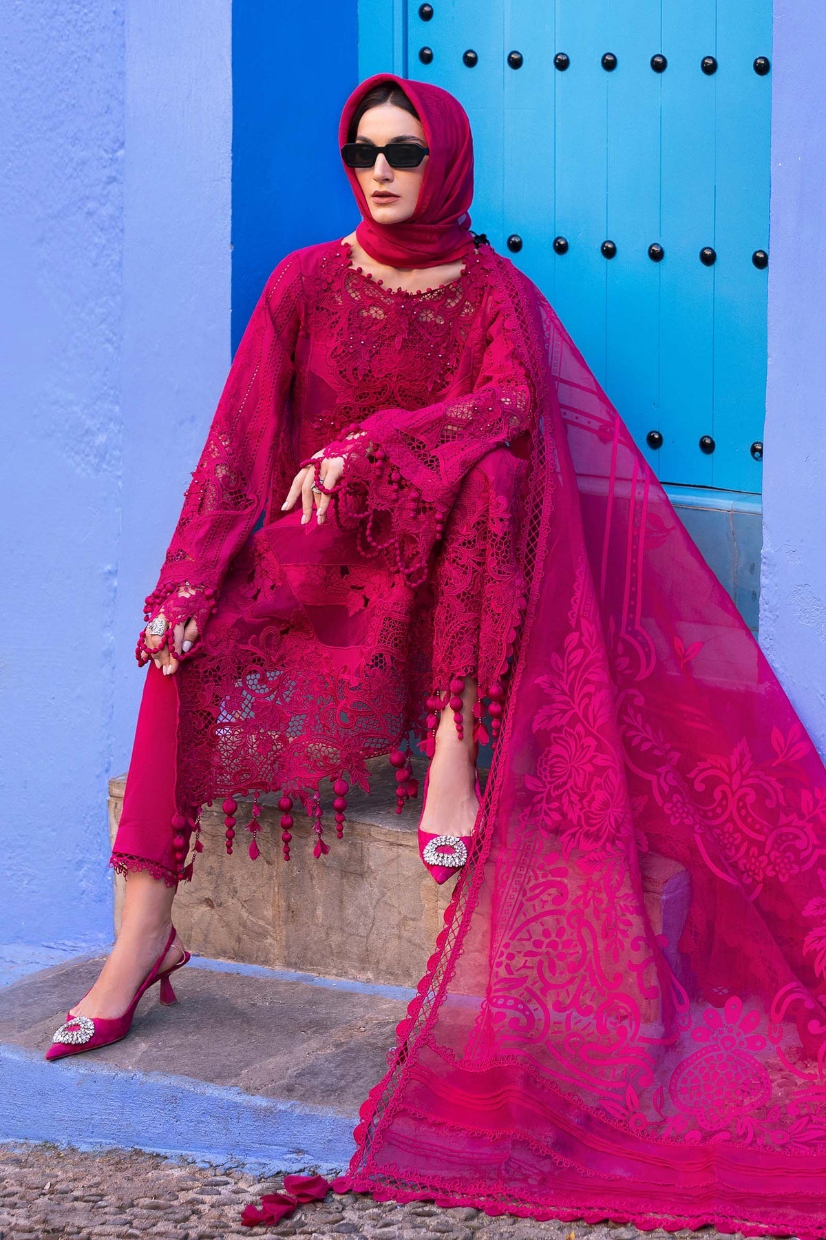 Maria.B Voyage a Luxe Lawn`25 D#8-A