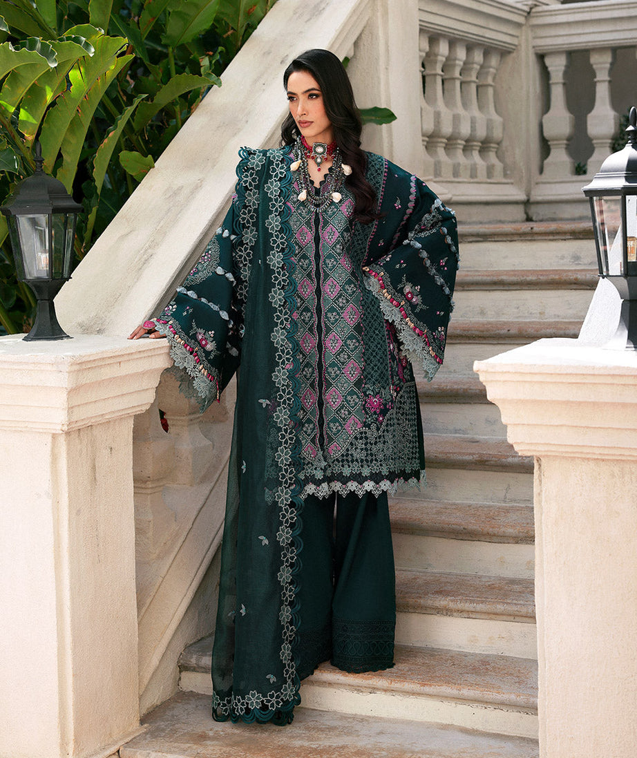 Republic Kalani Eid Luxury Lawn`25 D1-B - Zehra