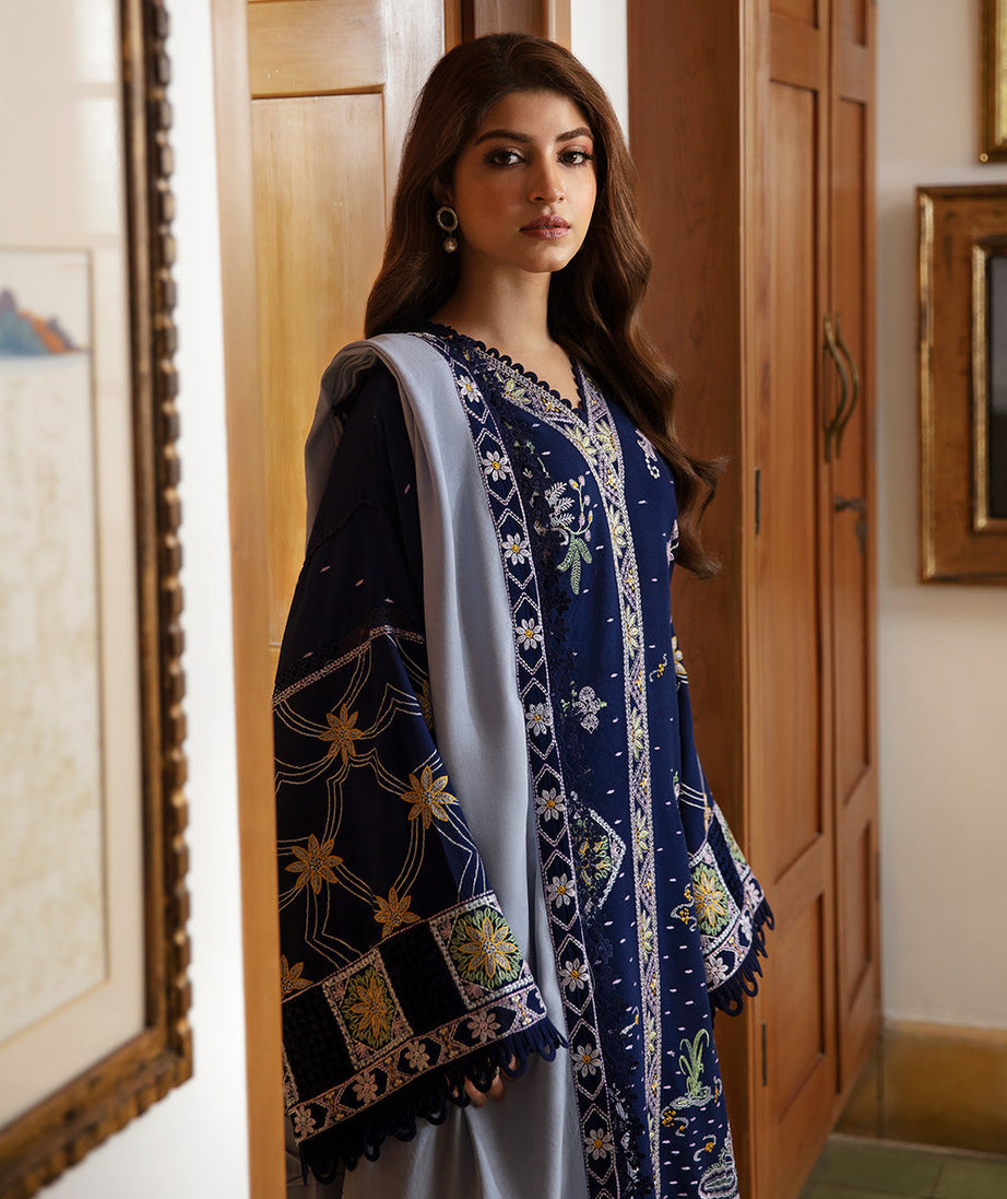 Republic Rosalee Winter Unstitched'24 D1 (Zira)