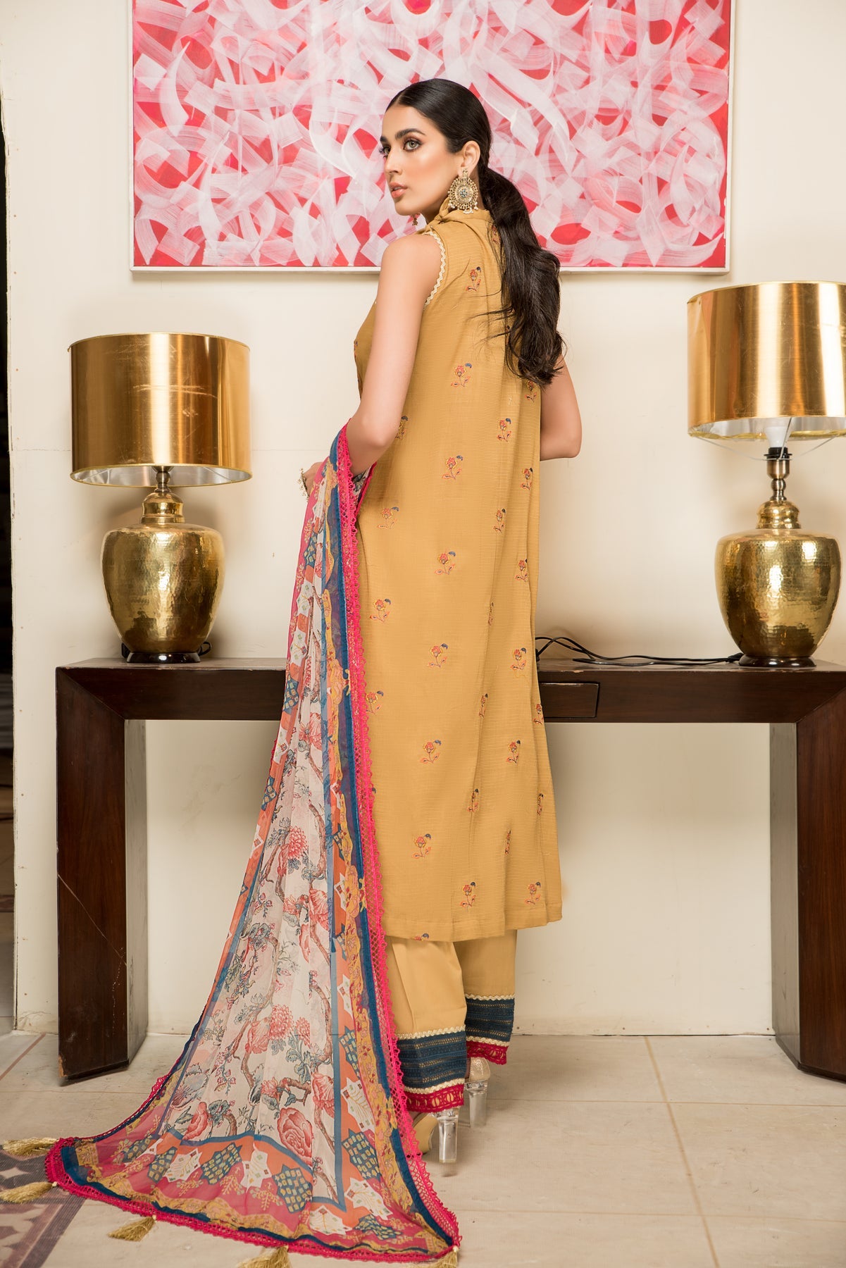 Jacquard Shehrzaad Lawn`22 D#01