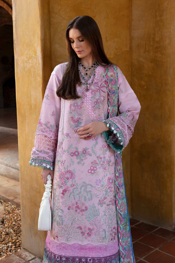 Ilana by Republic Embroidered Lawn Suits Unstitched 3 Piece RW24I D-7A - Eid Collection main image 1