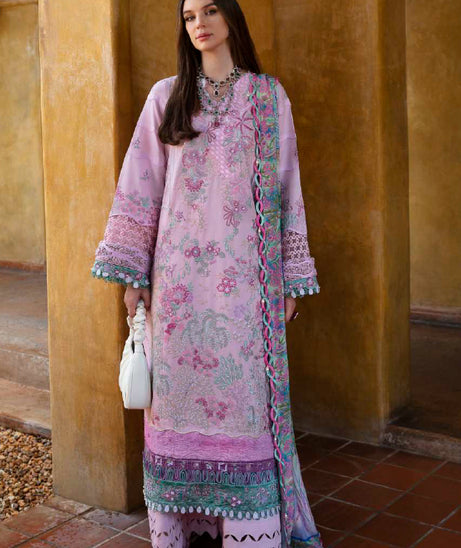 Republic Unstitched Ilana Luxury Lawn`24 D3-A