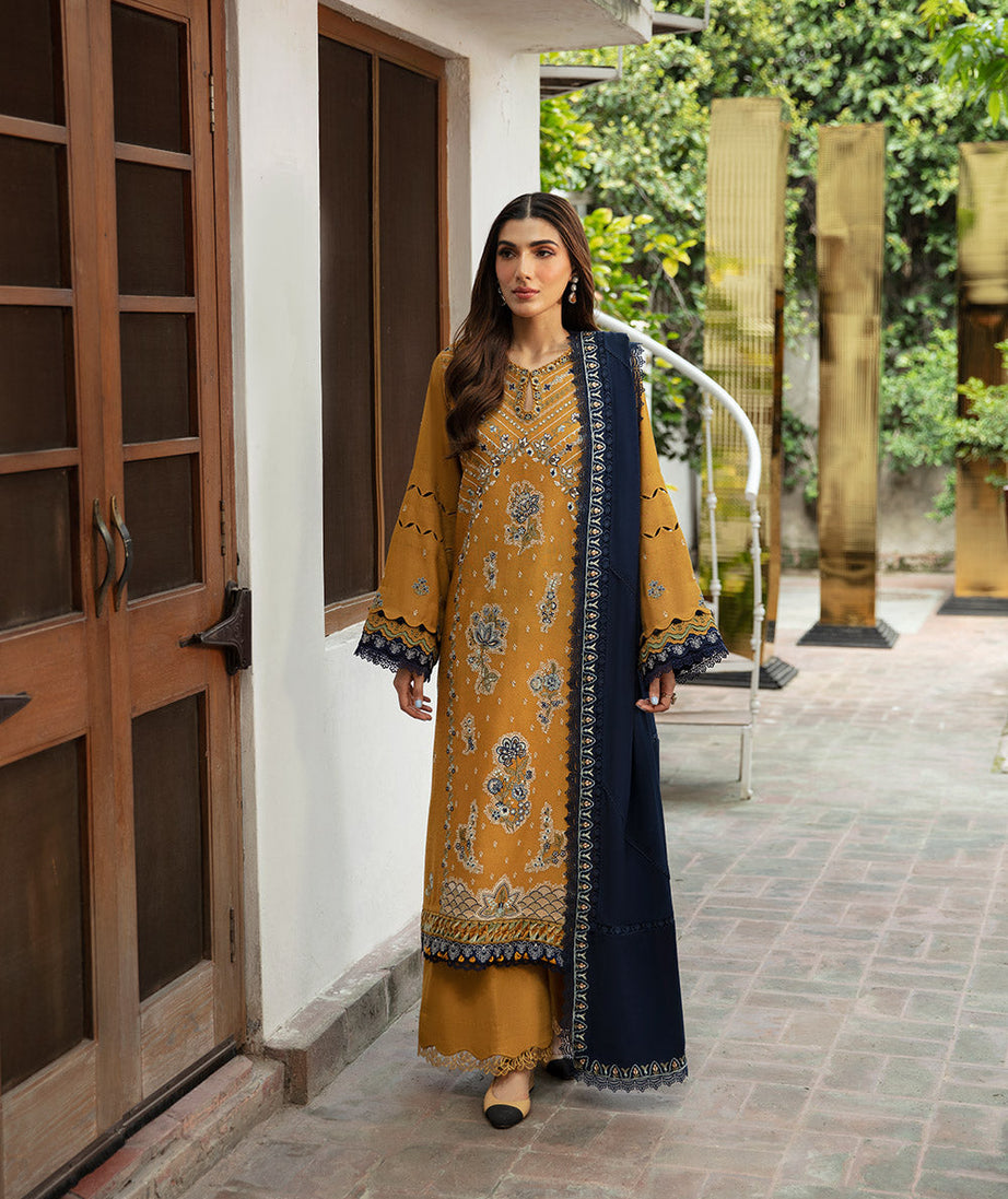 Republic Rosalee Winter Unstitched'24 D5 (Feeha)