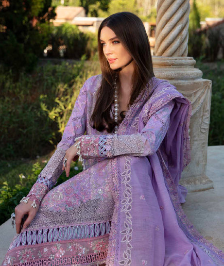 Republic Unstitched Ilana Luxury Lawn`24 D5-B