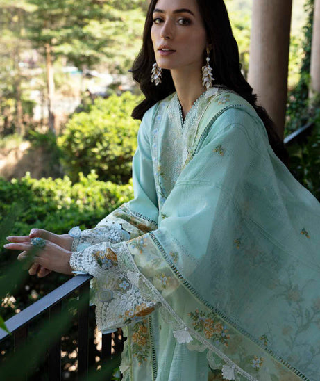 Republic Unstitched Ilana Luxury Lawn`24 D6-B