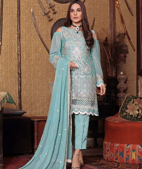 Angan Luxury Emb Chiffon`20 D#1