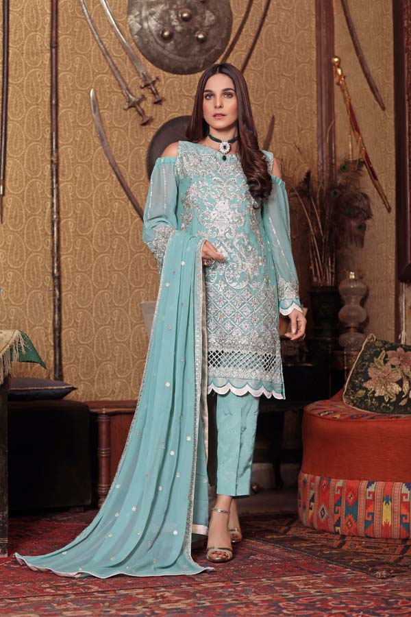 Angan Luxury Emb Chiffon`20 D#1