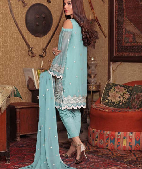Angan Luxury Emb Chiffon`20 D#1