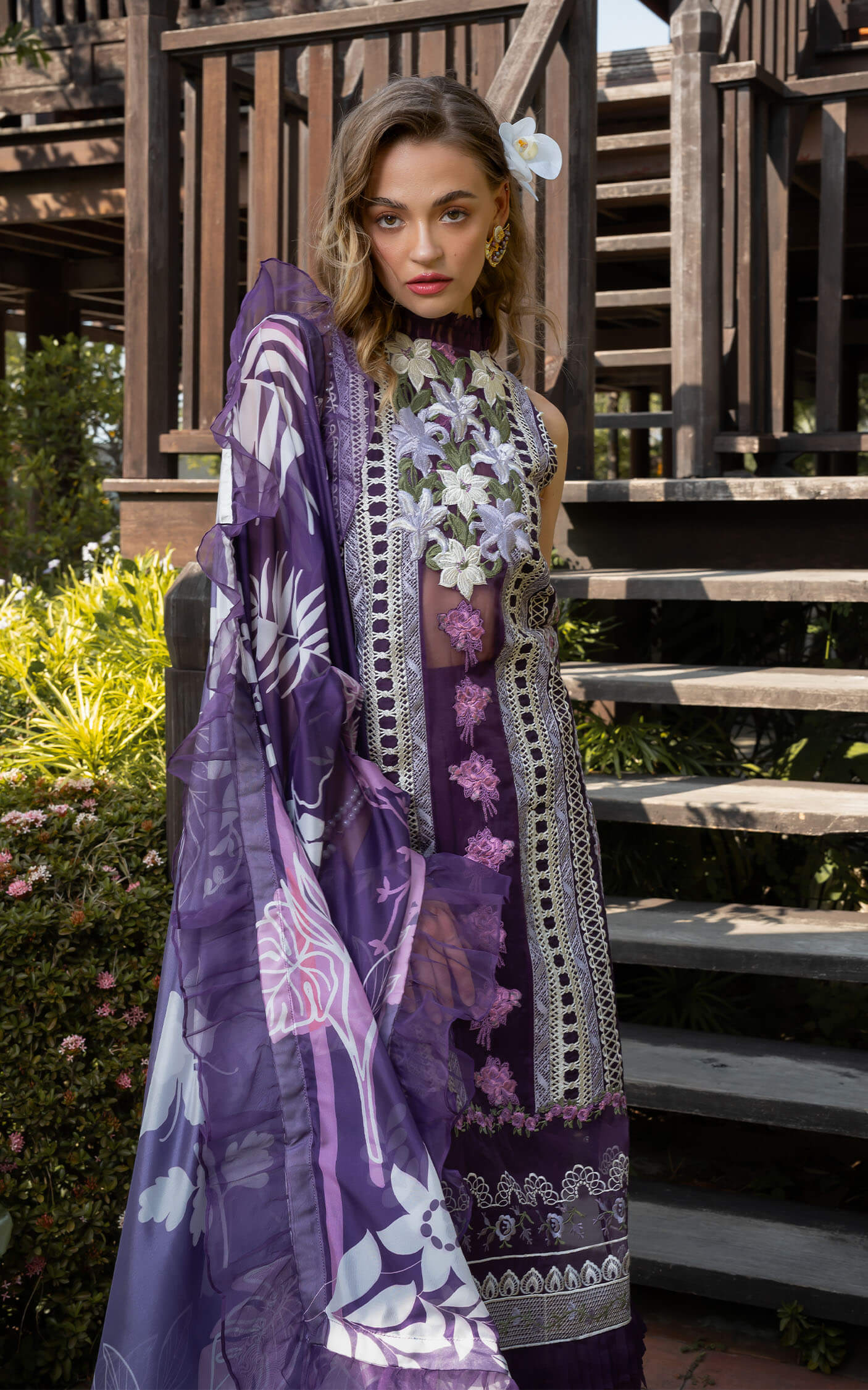 Asifa & Nabeel Luxury Lawn'24 D#12
