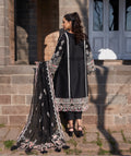 Atiya Irfan Preet Luxury Lawn`25 MOANA BLACK