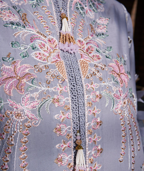 Atiya Irfan Preet Luxury Lawn`25 ENZO GREY