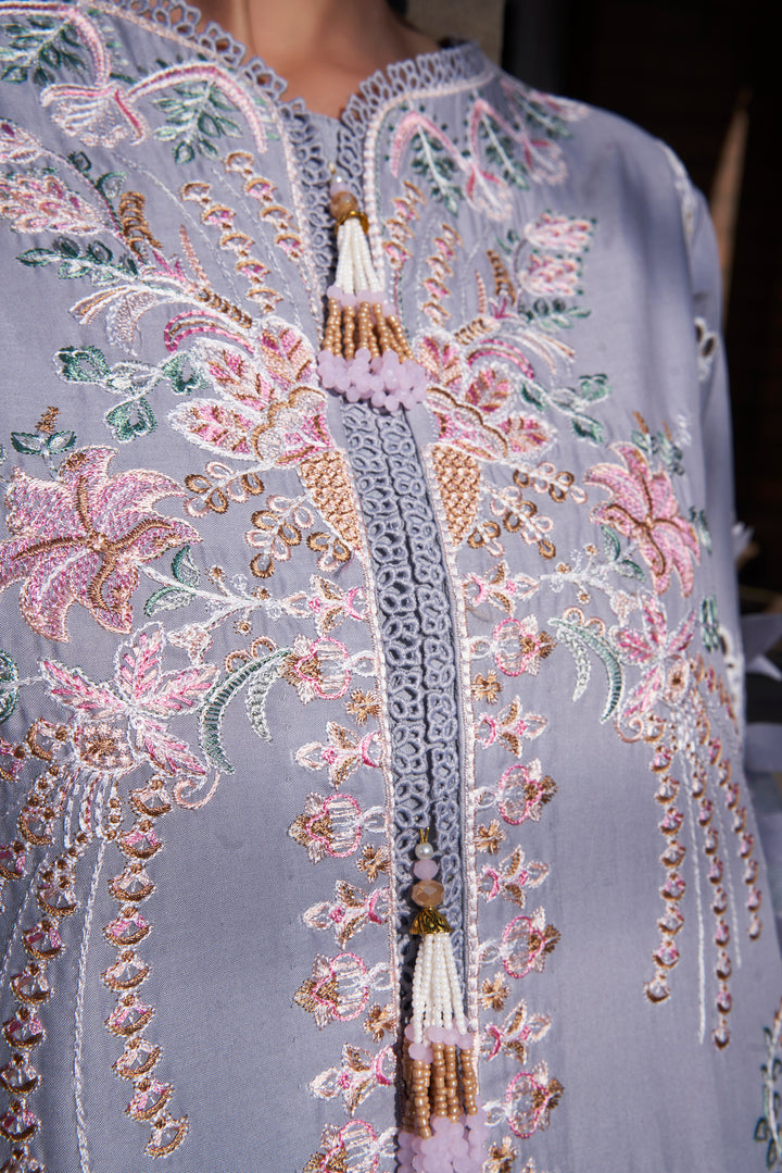 Atiya Irfan Preet Luxury Lawn`25 ENZO GREY