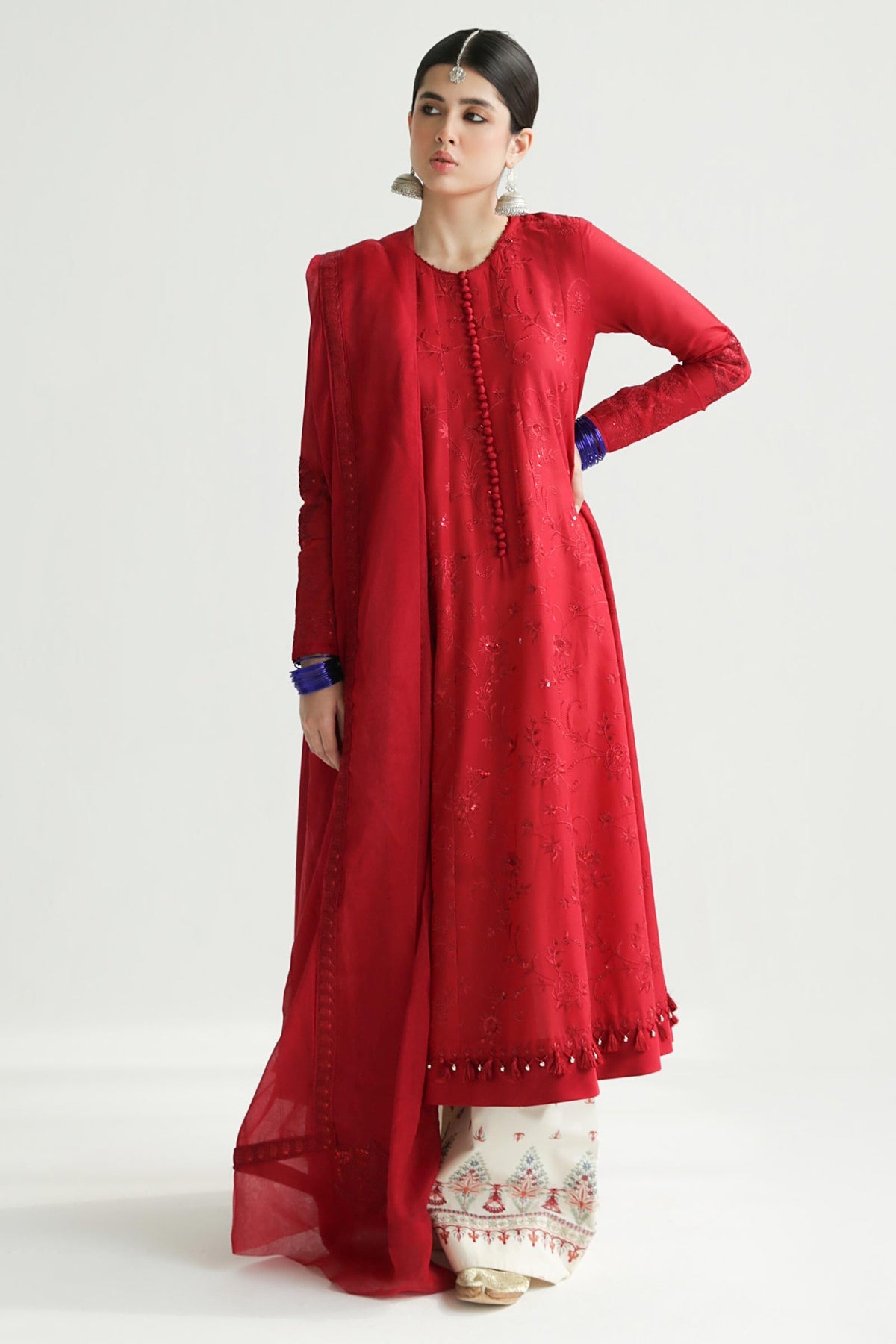 Zara Shahjahan Lawn Unstitched 2024 DEENA-12A