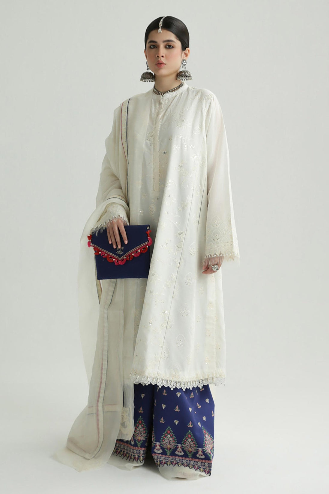 Zara Shahjahan Lawn Unstitched 2024 DEENA-12B