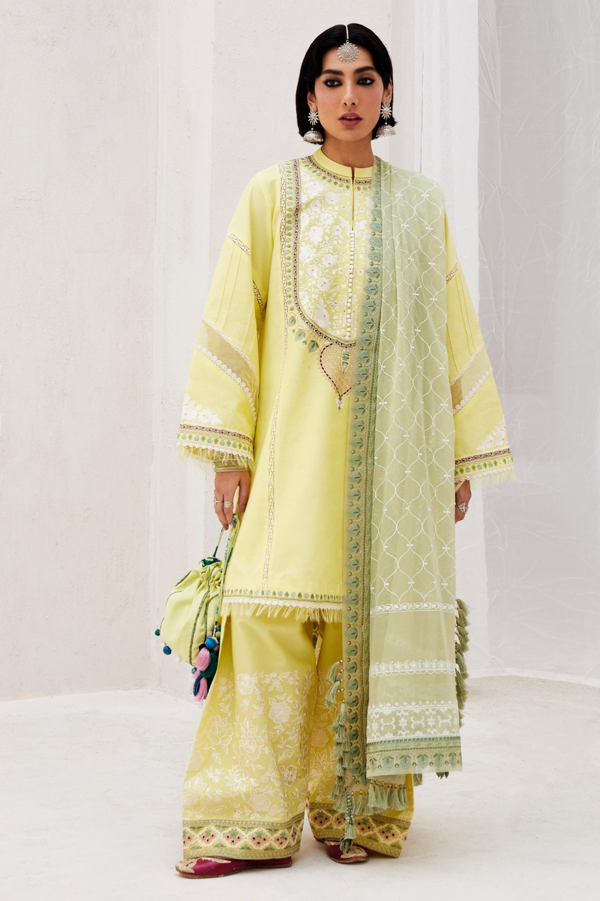 Zara Shahjahan Lawn Unstitched 2024 PHOOL DILARA-15A