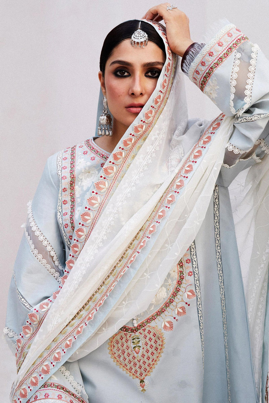 Zara Shahjahan Lawn Unstitched 2024 PHOOL DILARA-15B