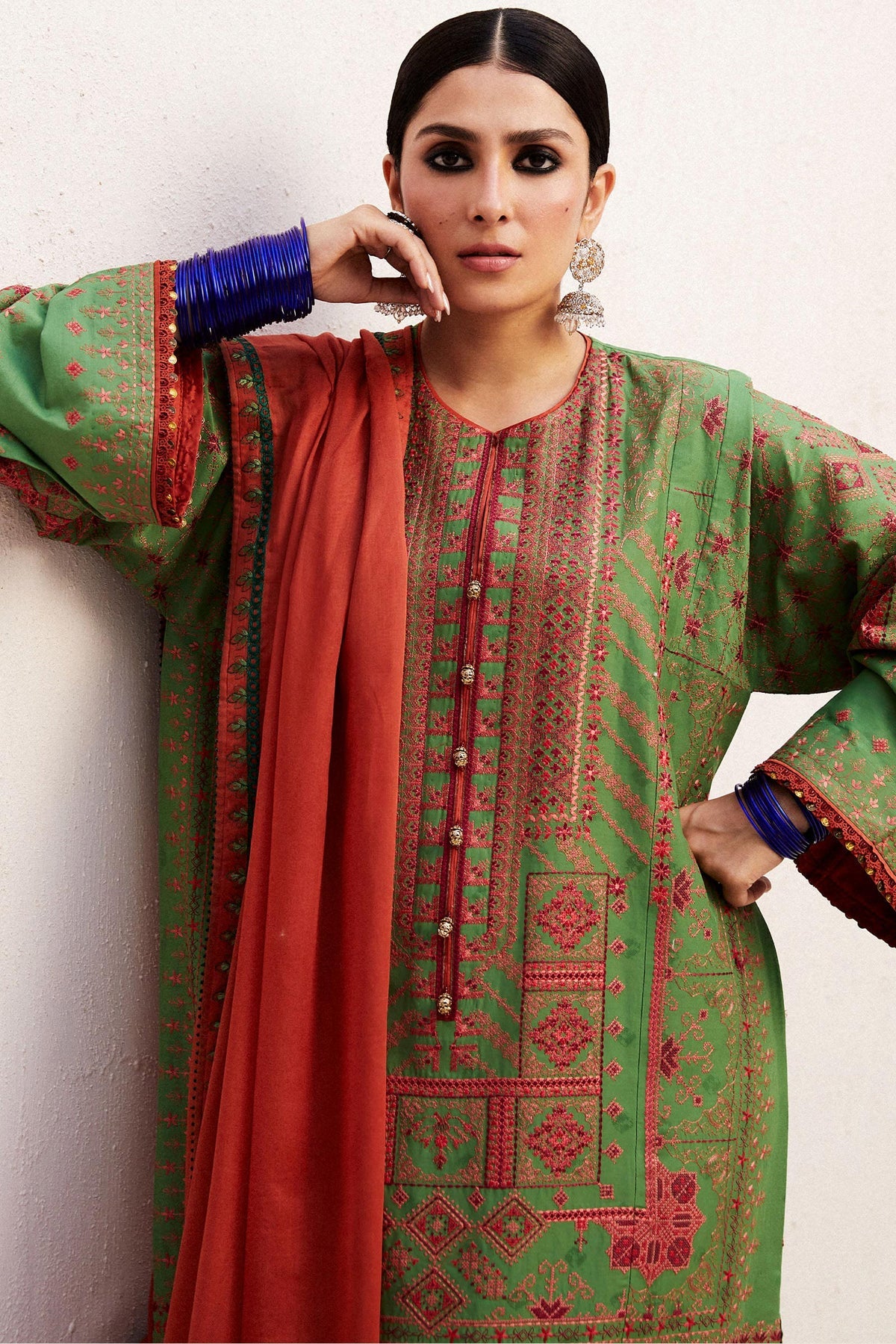 Zara Shahjahan Lawn Unstitched 2024 DIYA-2B